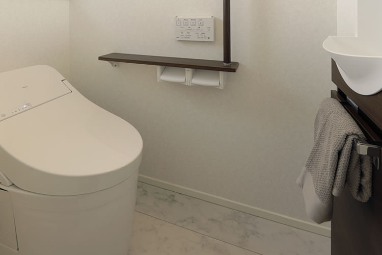 タンク式一体形ローシルエットトイレ(1Fのみ)