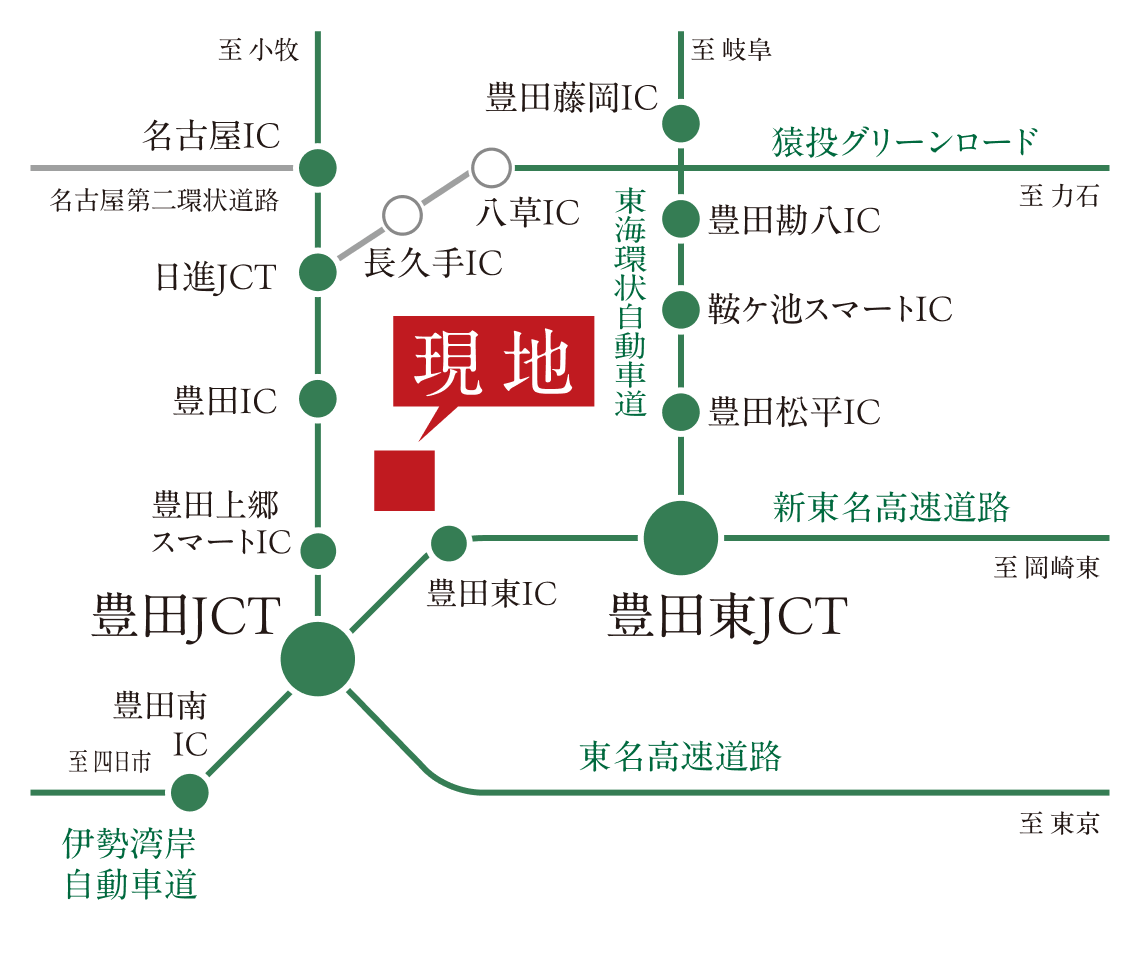 車でのアクセス