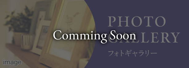 フォトギャラリー Comming Soon