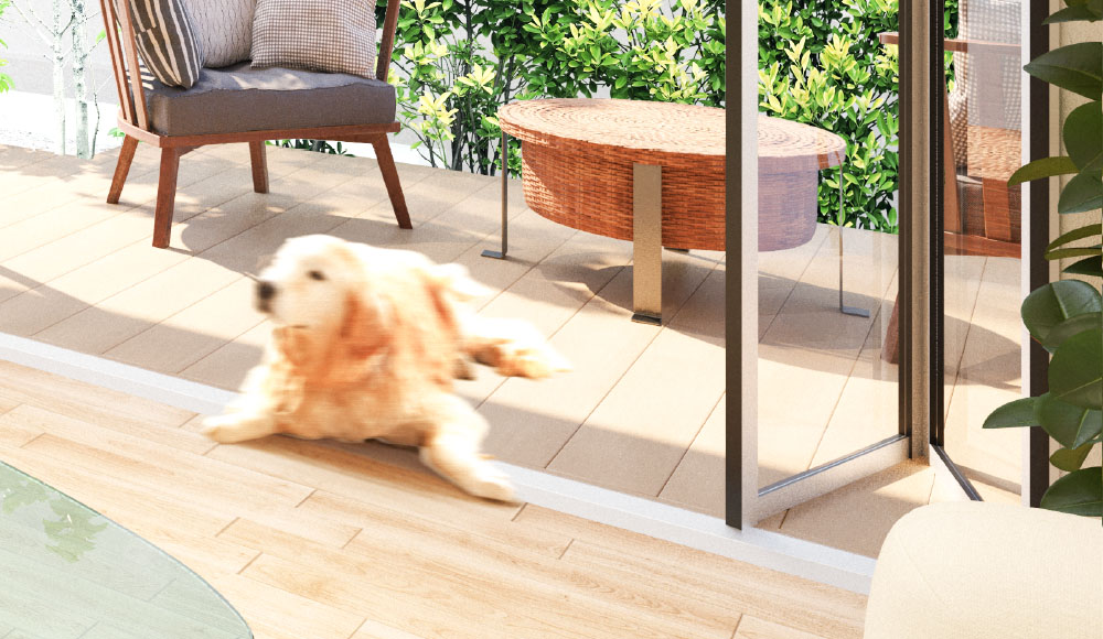 フルオープンサッシ