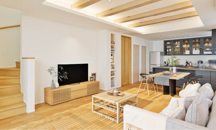 内観完成予想図(2号棟)