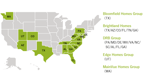 United States Housing Construction Business Areas