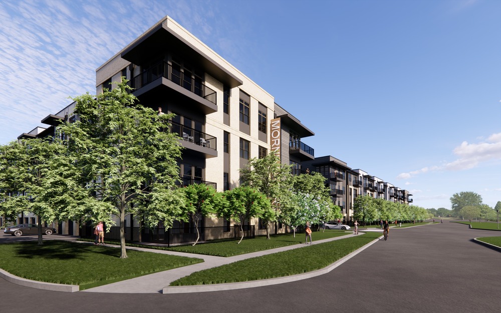 Wooden multi-family housing development (near Dallas)
