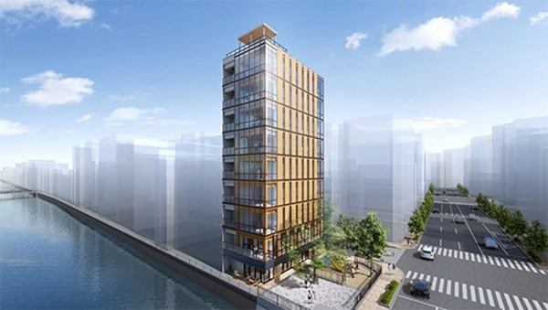 Conceptual image of the building