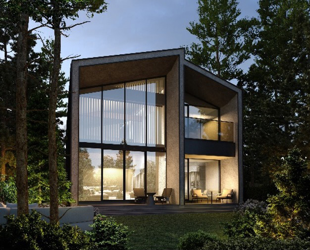 Conceptual image of the building