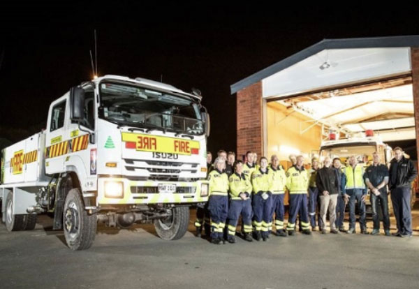 Fire engine donated by TPF