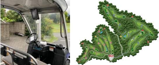 Navigation system and course data