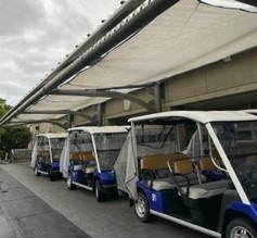 Shade sheet in the start room