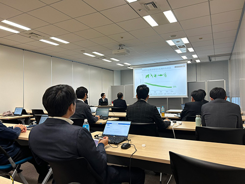 World Wide Fund for Nature Japan Study session led by Mr. Shinichi Kawae, General Manager of the Nature Conservation Department