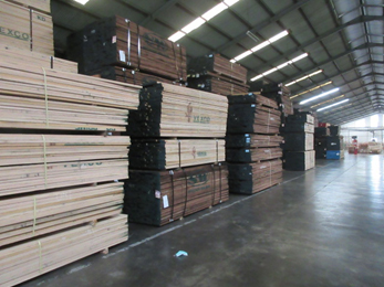 Wood Storage Warehouse