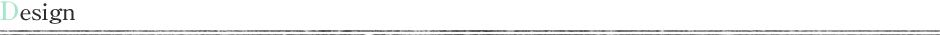 Design