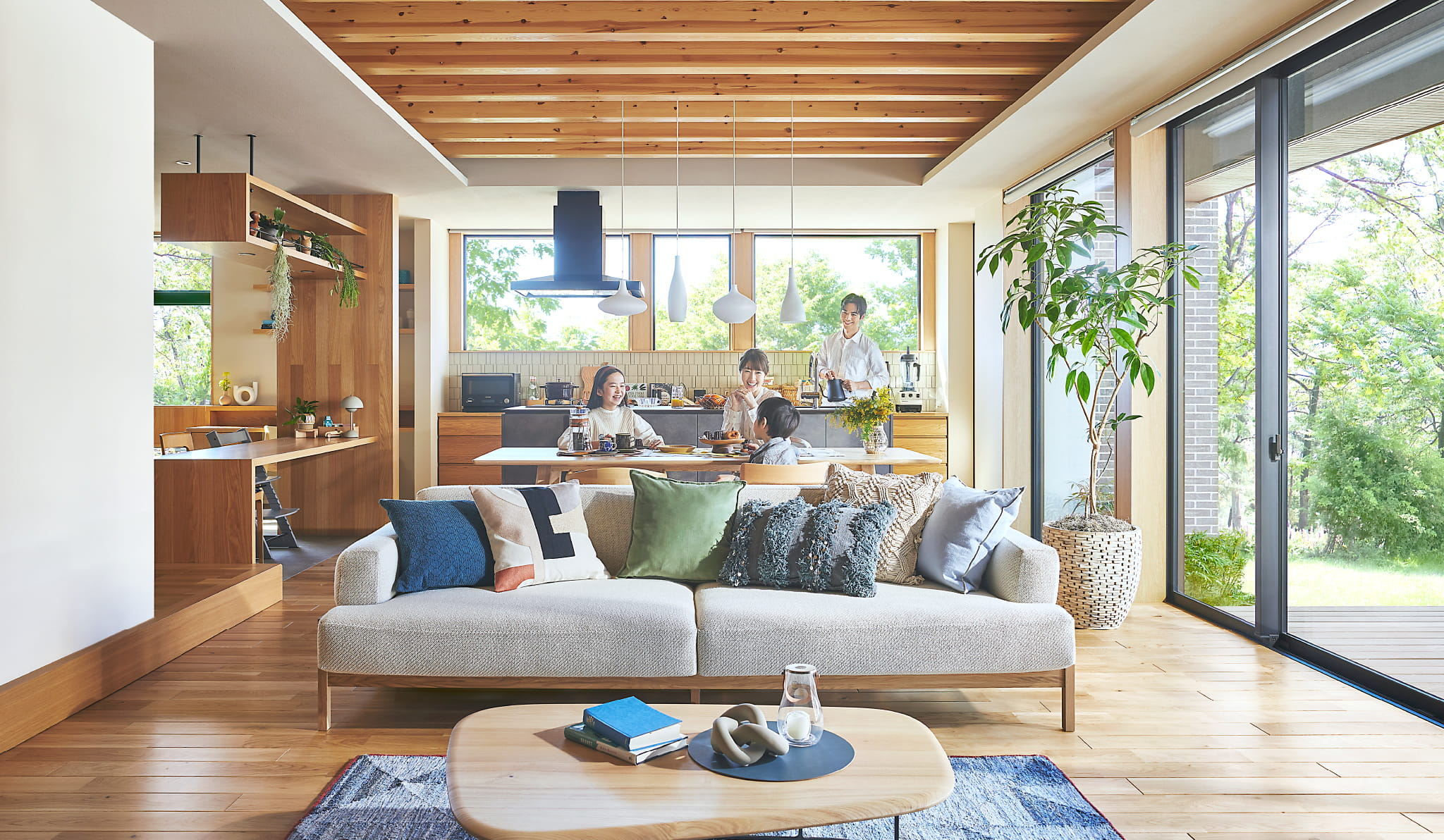 ビッグフレーム構法のイメージ