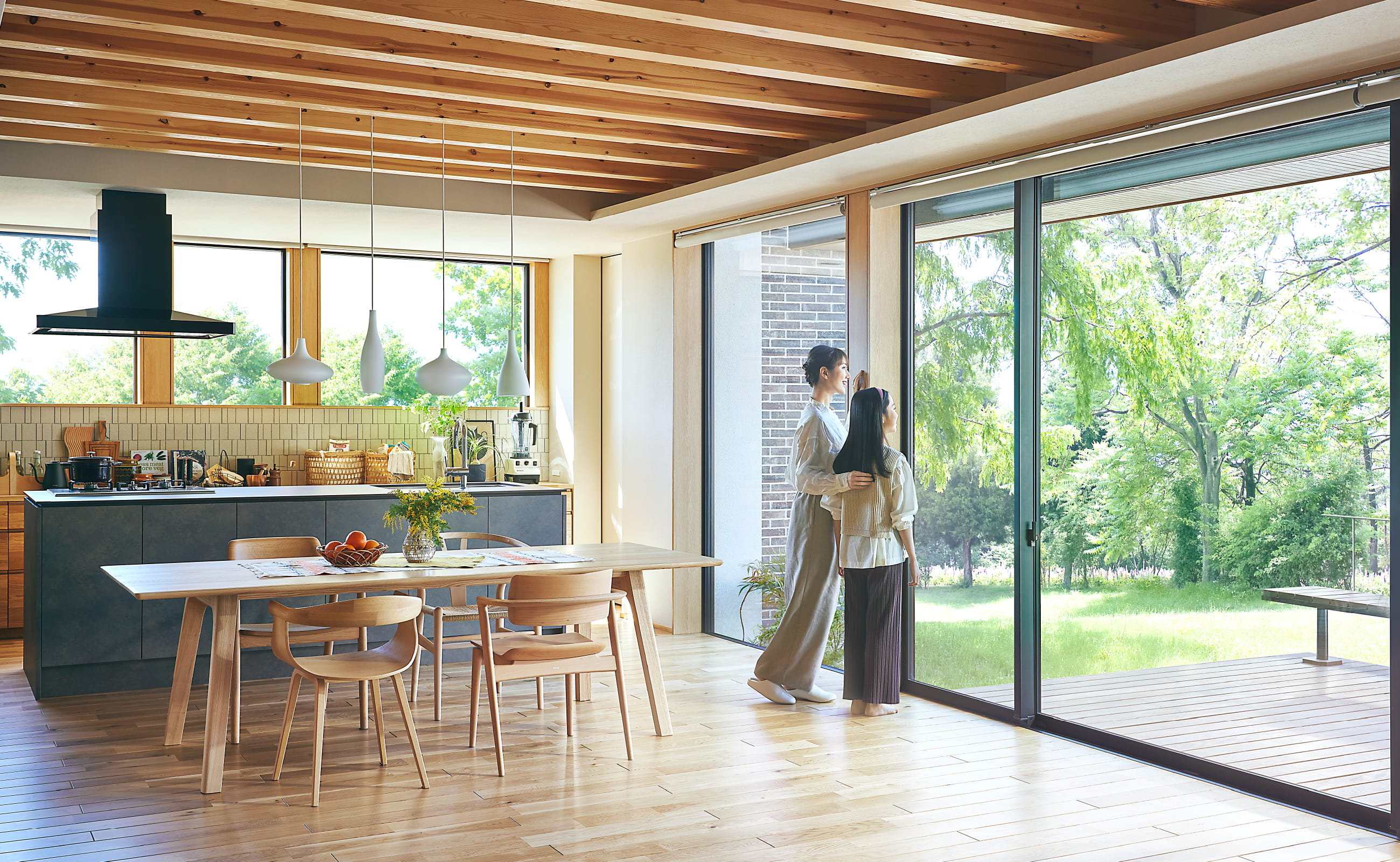 大開口でもあたたかくのイメージ