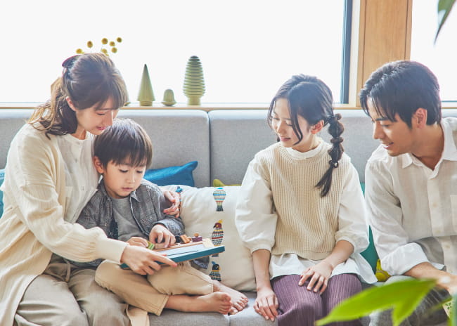 理想を叶える家づくりのイメージ