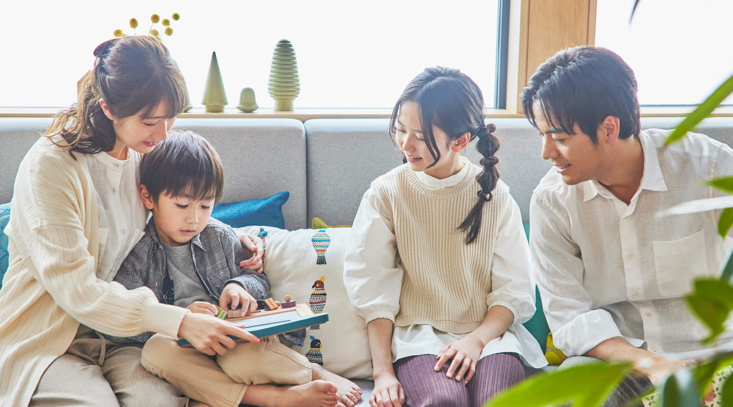 理想を叶える家づくりのイメージ