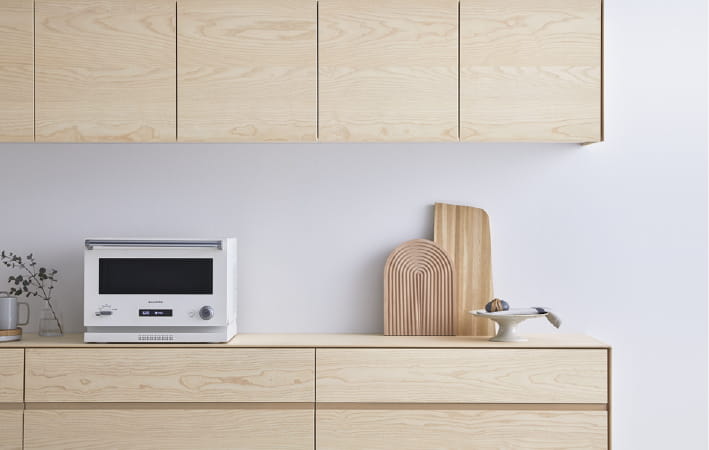 家具にも心地よい木の風合い