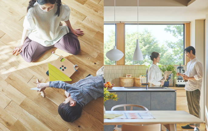 本物の木の空間 イメージ