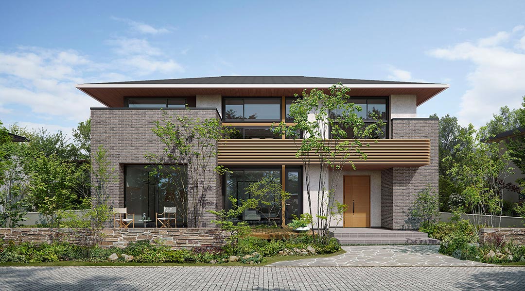 普遍的な建築美、マイフォレストBF外観4