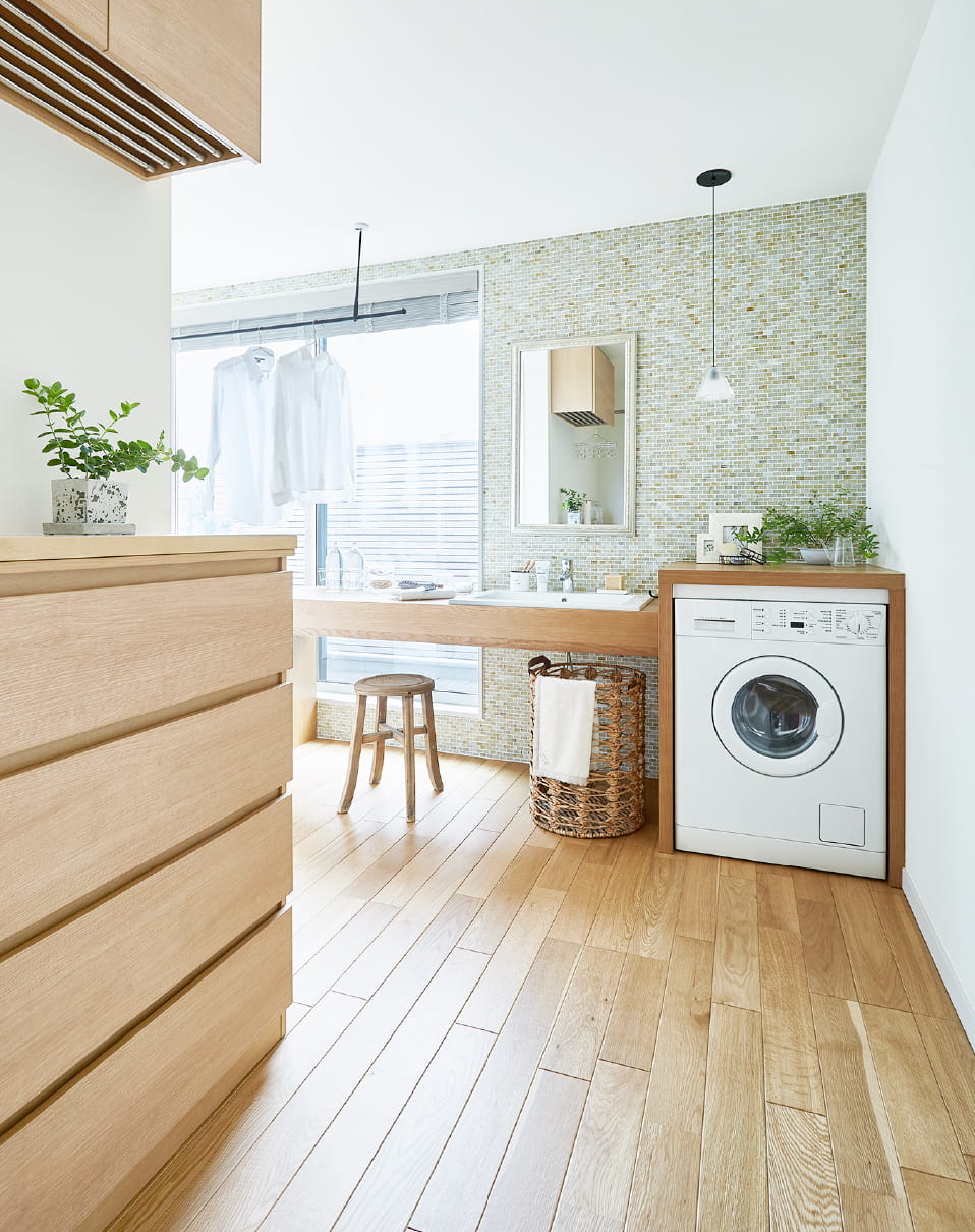 洗濯動線イメージ