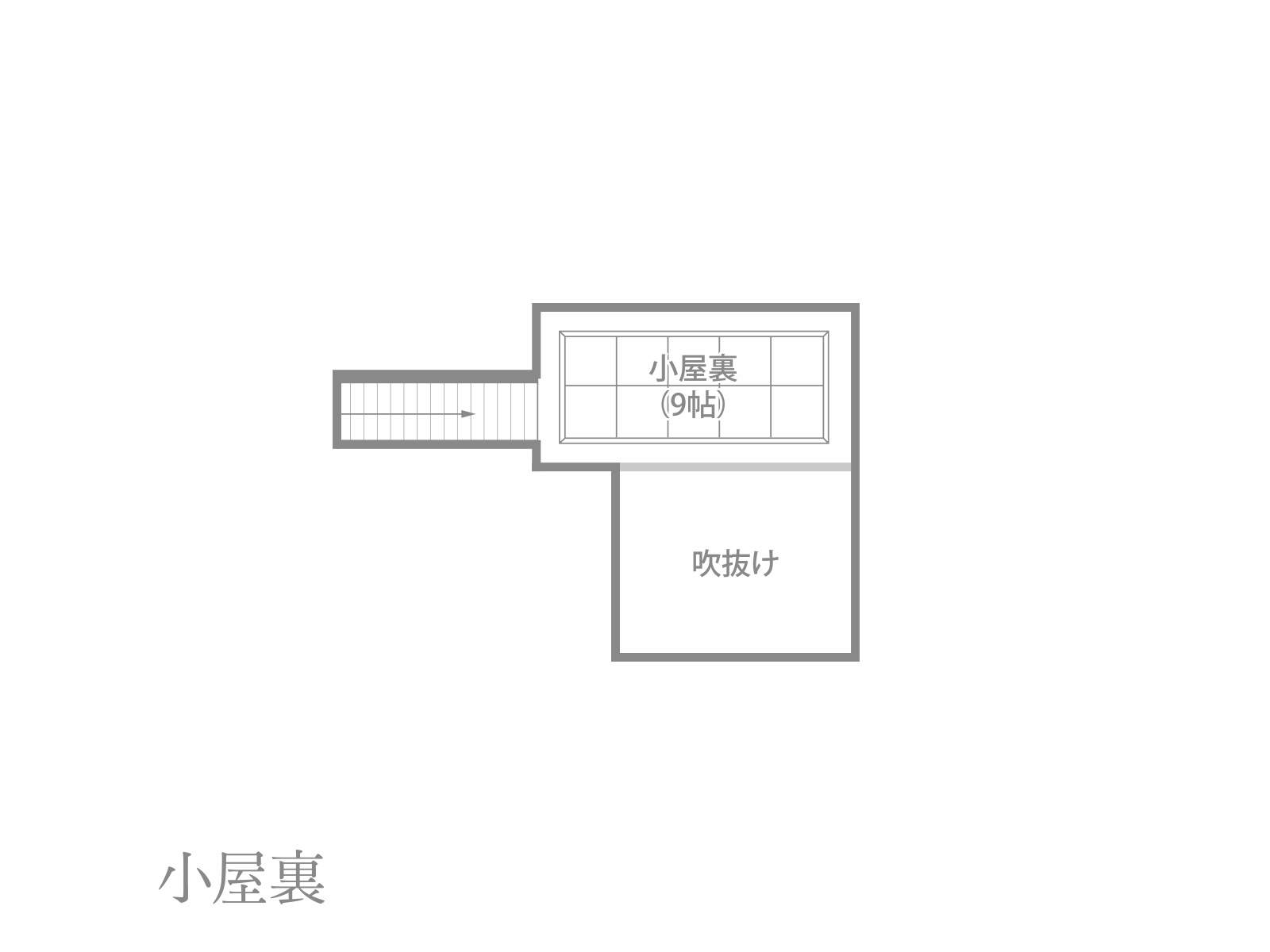 【港北】の間取り3F