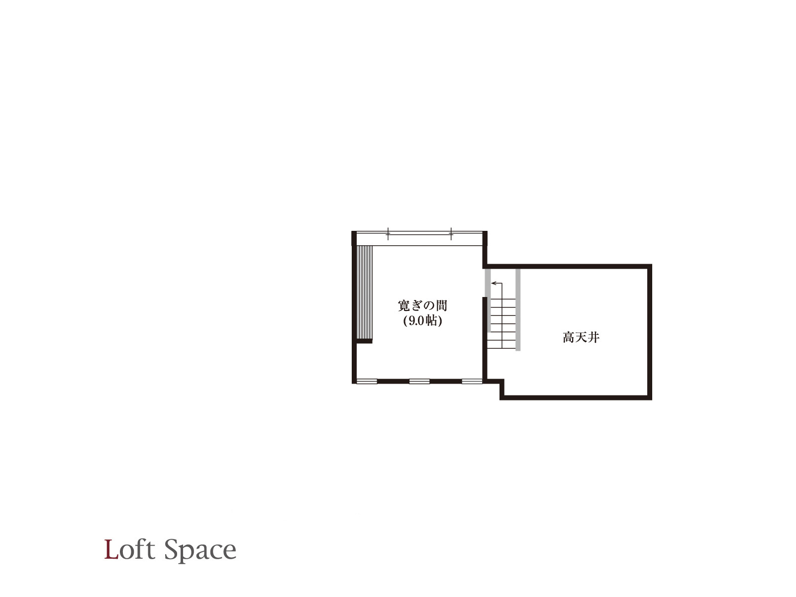 【茂原】の間取り3F