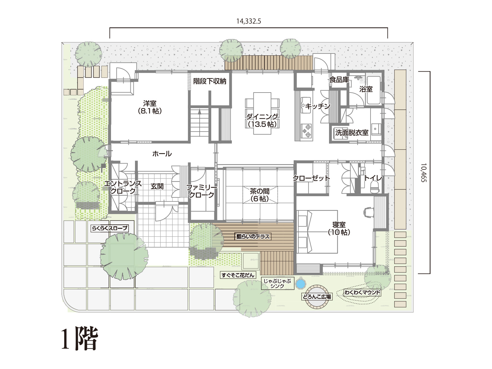 【木更津】の間取り1F