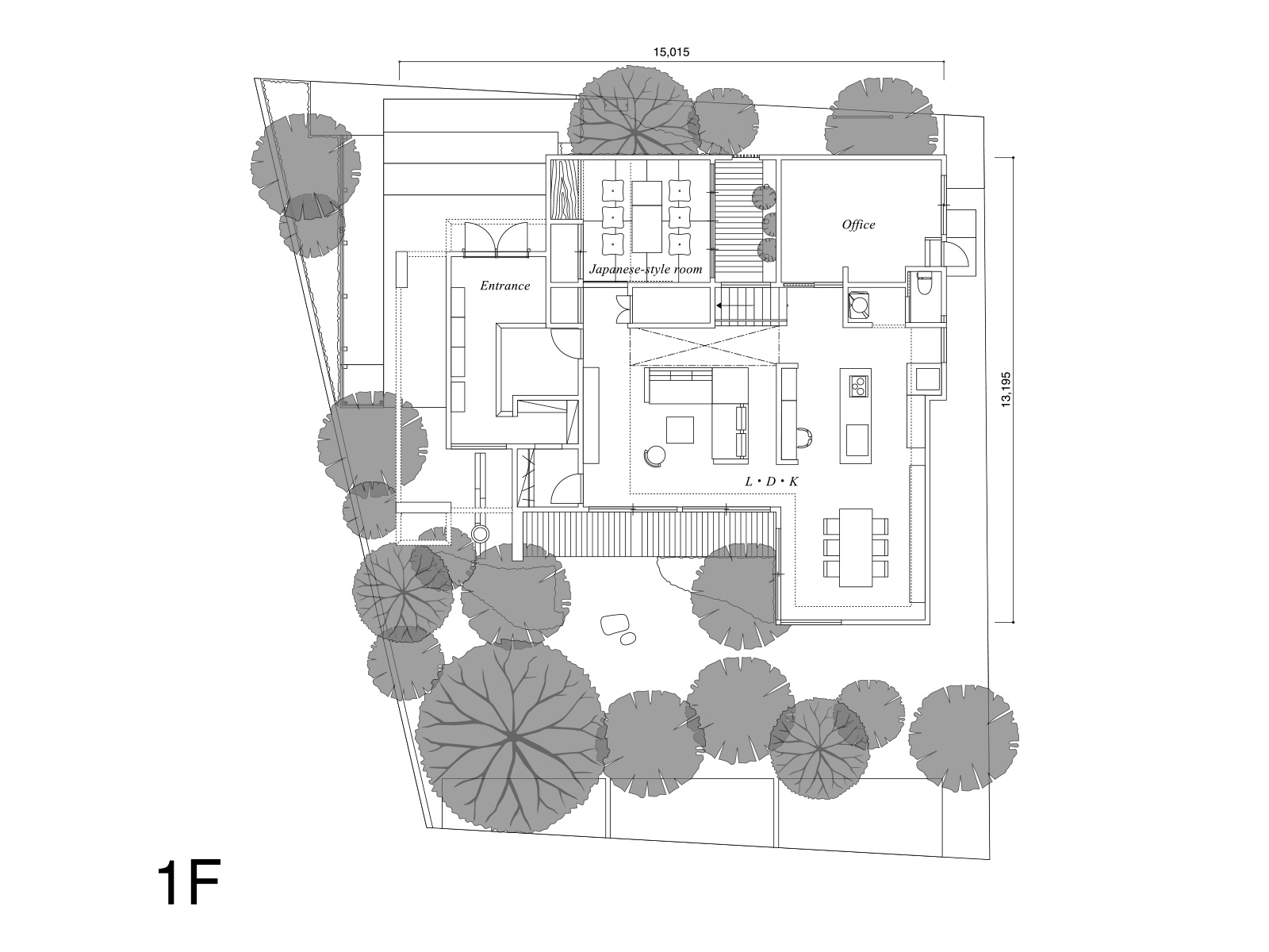 【八事】の間取り1F
