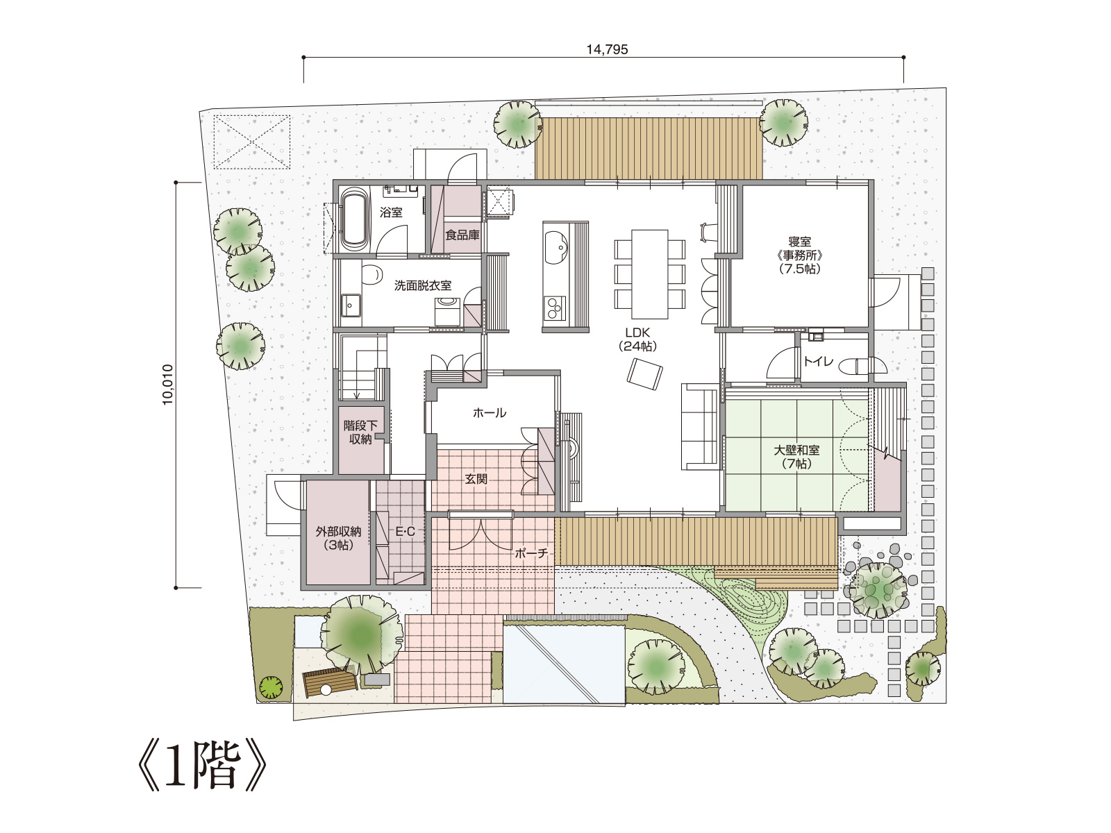 【長野】の間取り1F