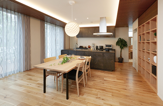 小山展示場_ダイニング画像