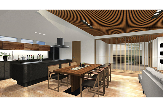 錦糸町展示場_ダイニング画像