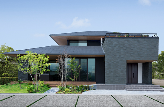 三島第二展示場_リビング画像