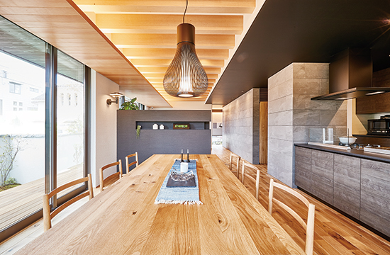 リバーシティ展示場_キッチン画像