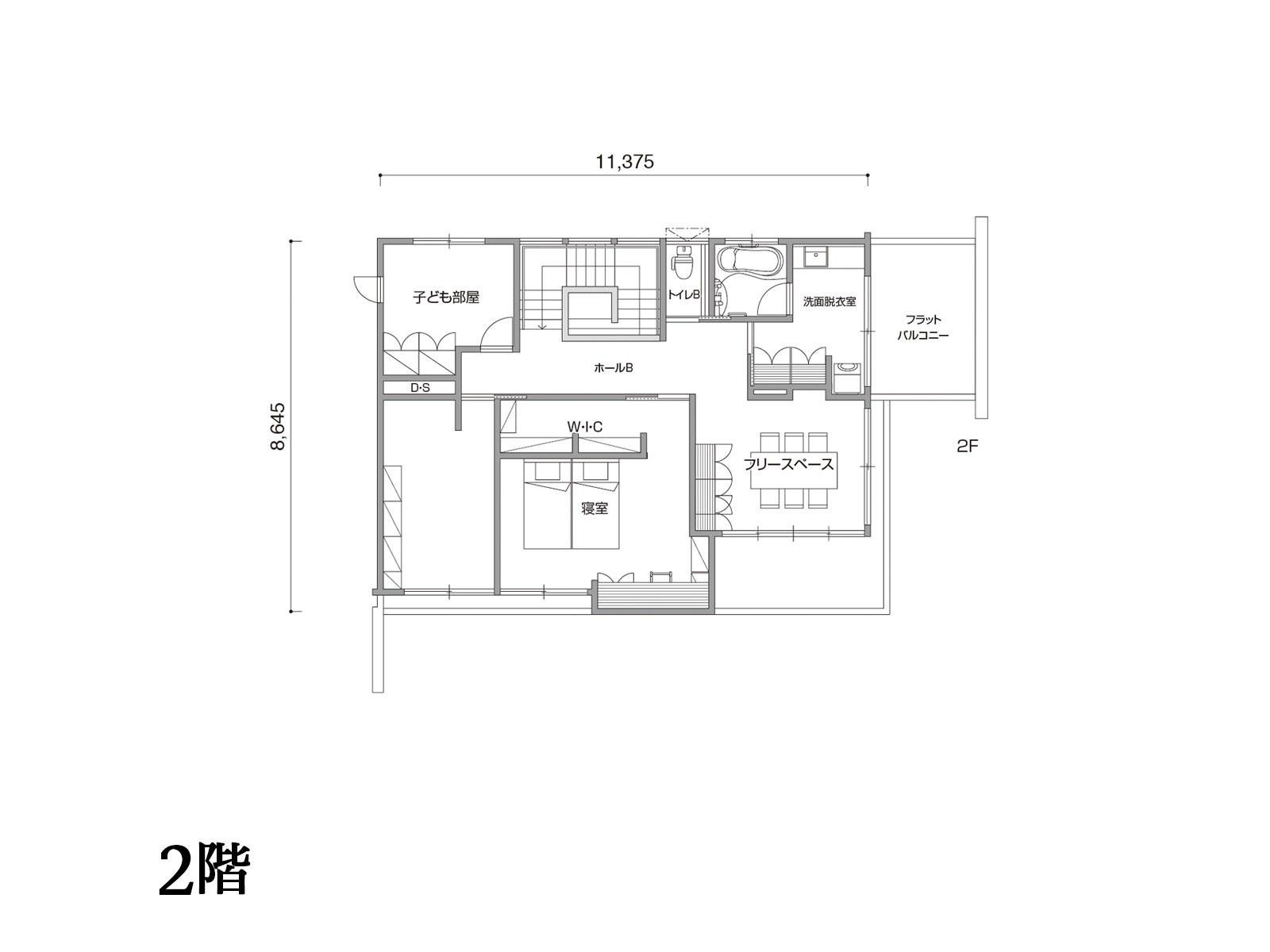 【刈谷・知立】の間取り2F