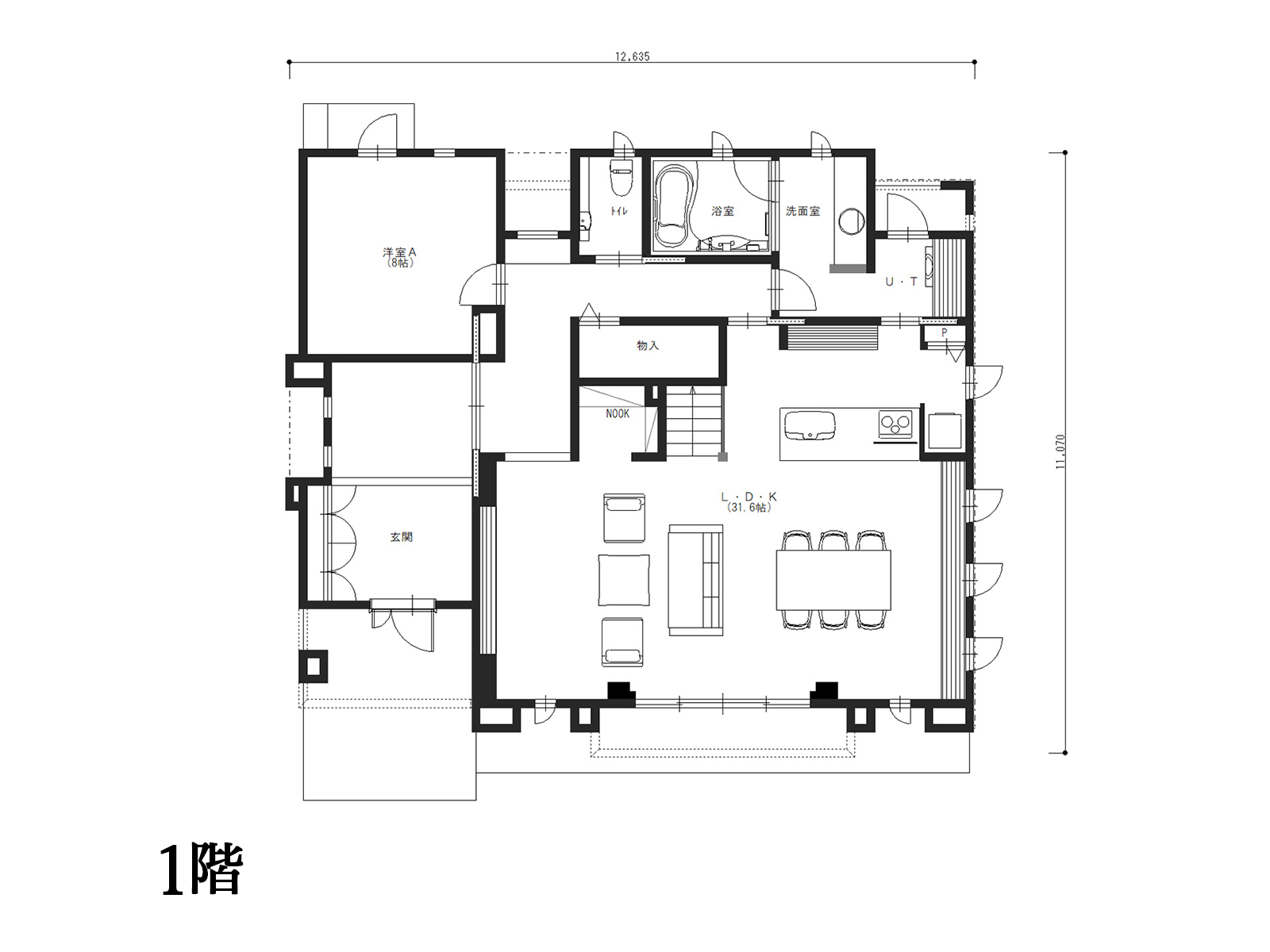 【練馬】の間取り1F