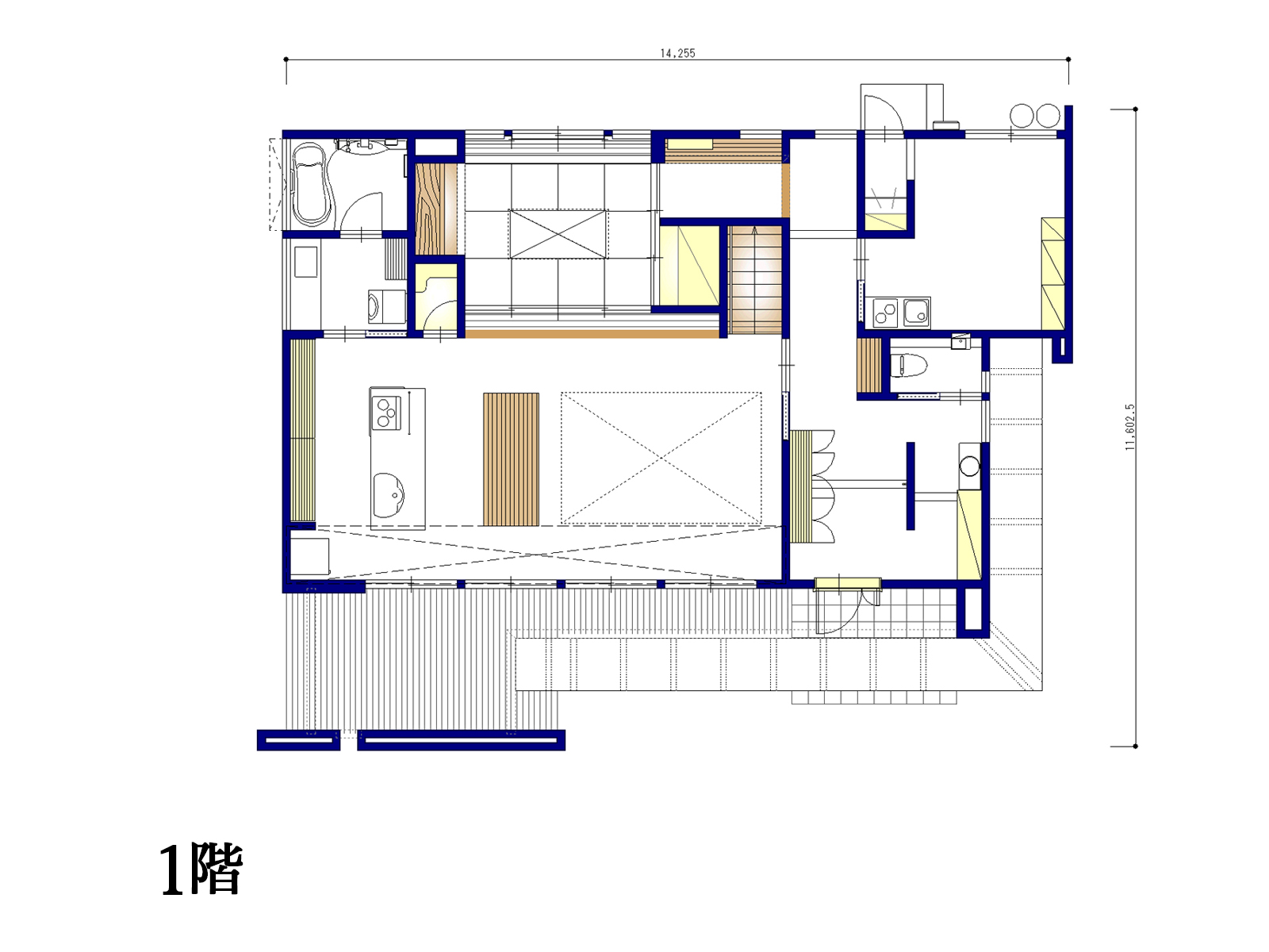 【掛川】の間取り1F