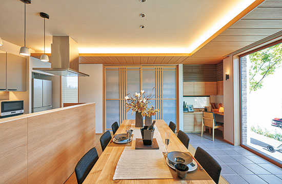 盛岡南展示場_ダイニング画像
