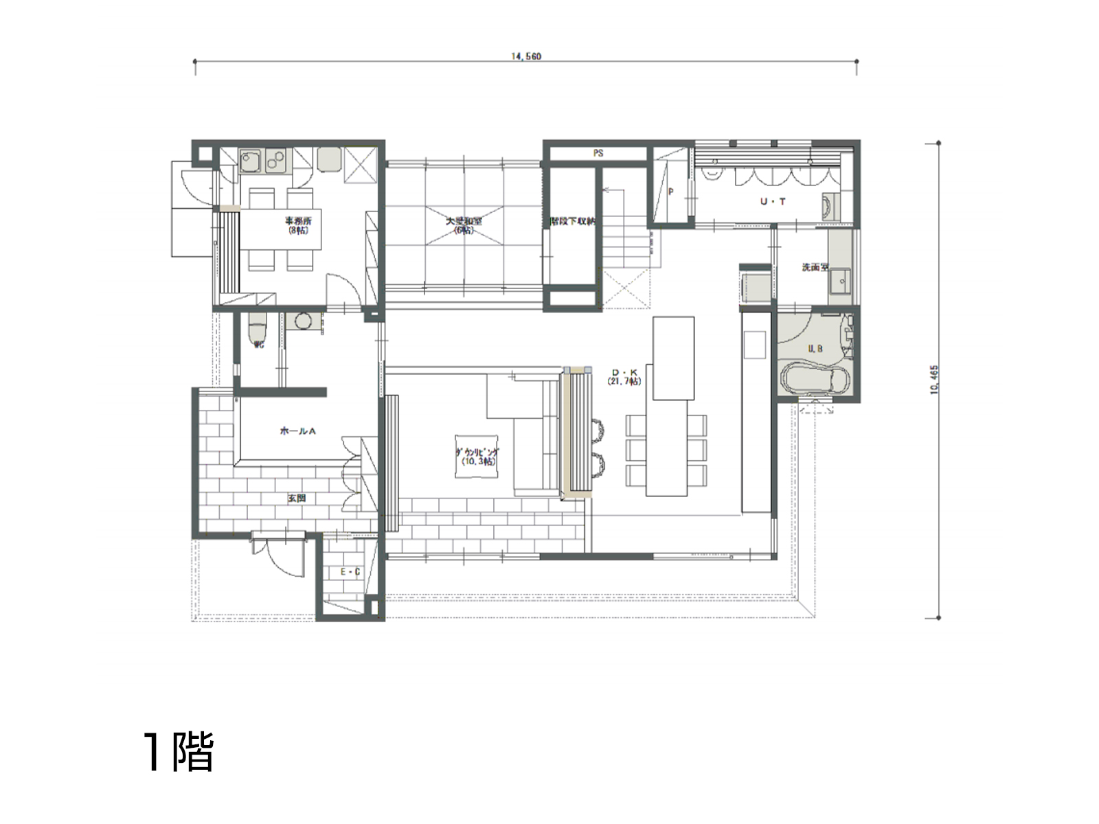 【和歌山】の間取り1F