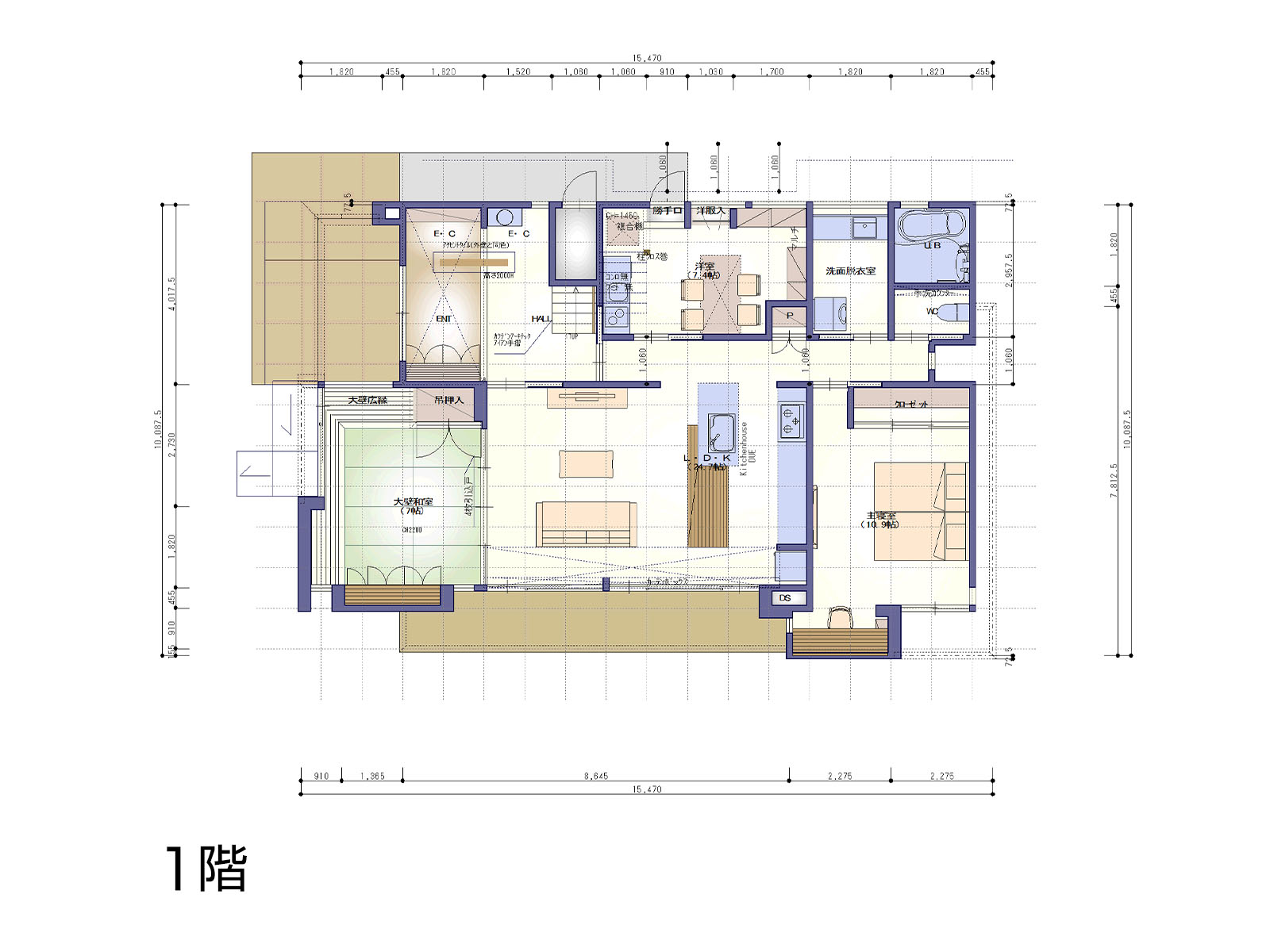 【所沢HS】の間取り1F
