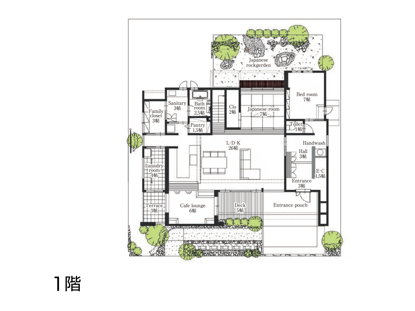 【大垣】の間取り1F