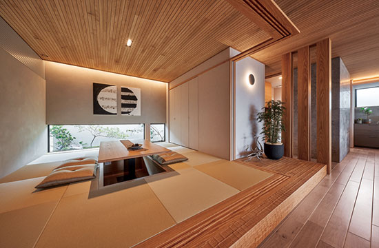 土岐展示場_リビング画像