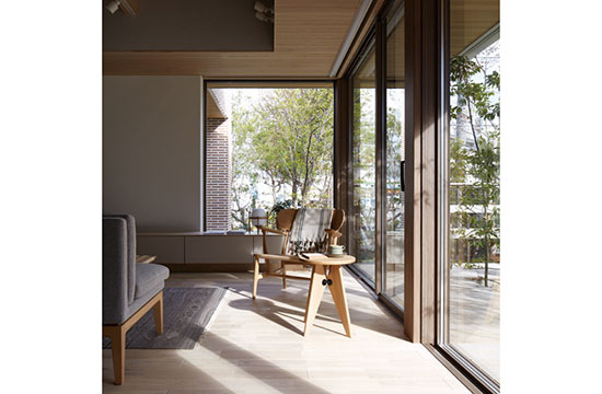 米子(木の家Lab.)展示場_寝室画像