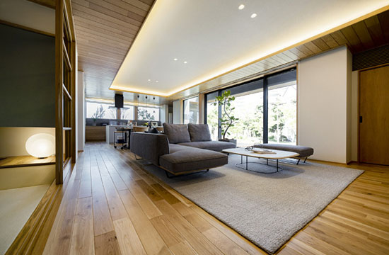 郡山南展示場_リビング画像