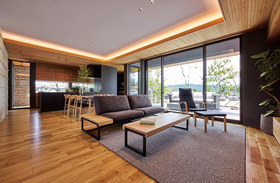 上田展示場_リビング画像