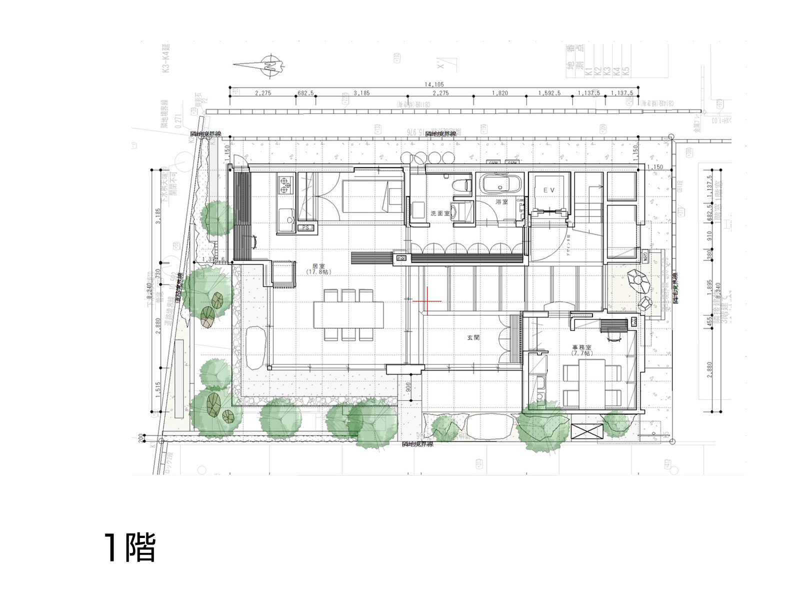 【蒲田】の間取り1F