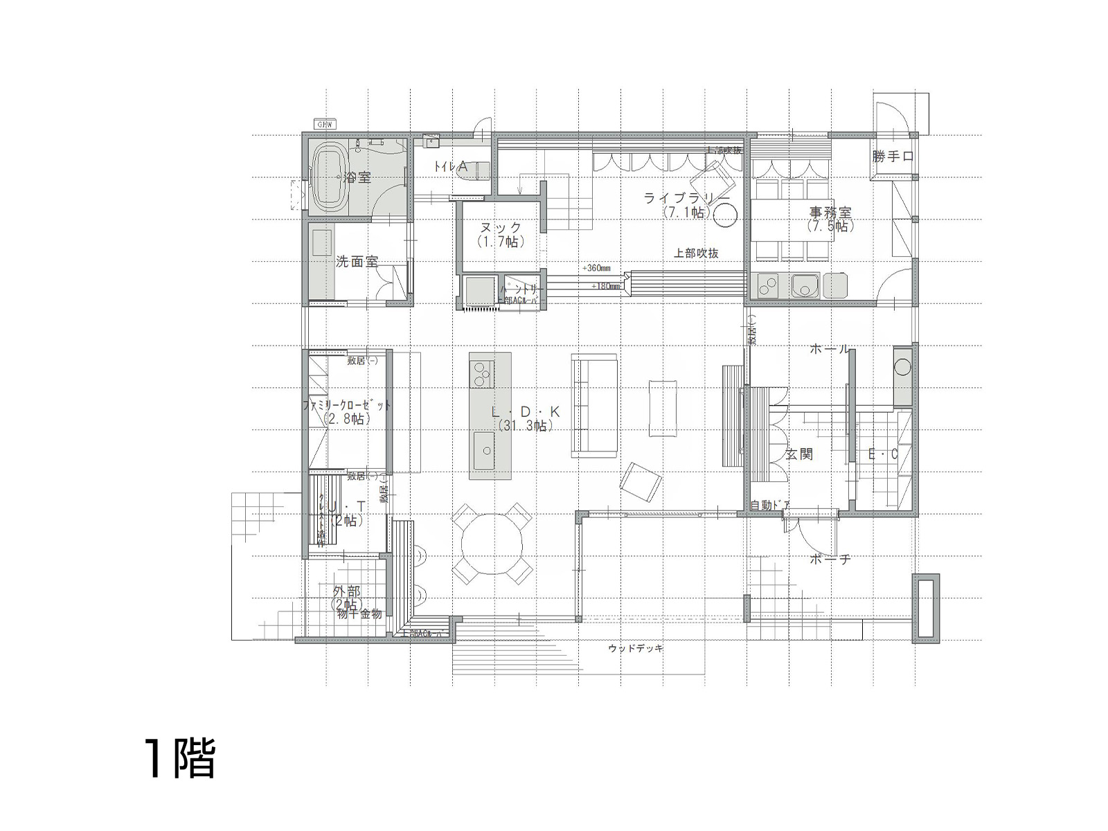 【前橋みなみ】の間取り1F