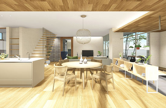 明石・大蔵海岸展示場_キッチン画像