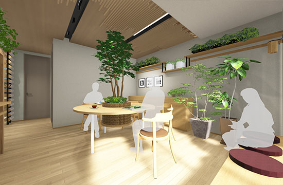 宮の沢展示場_キッチン画像