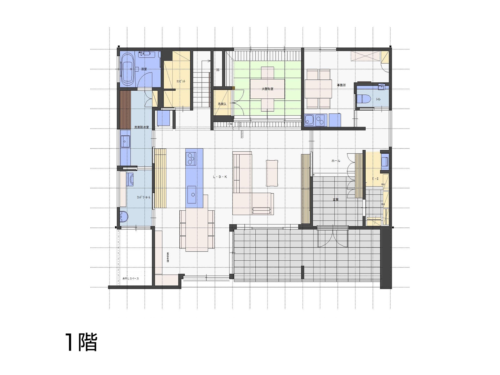 【鹿児島】の間取り1F