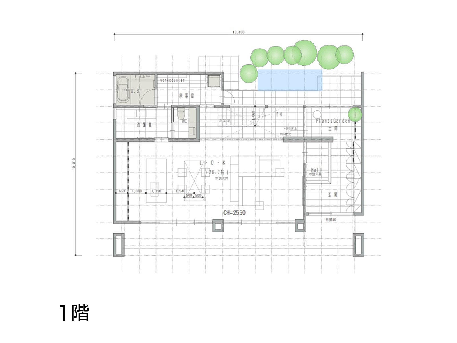 【なら】の間取り1F