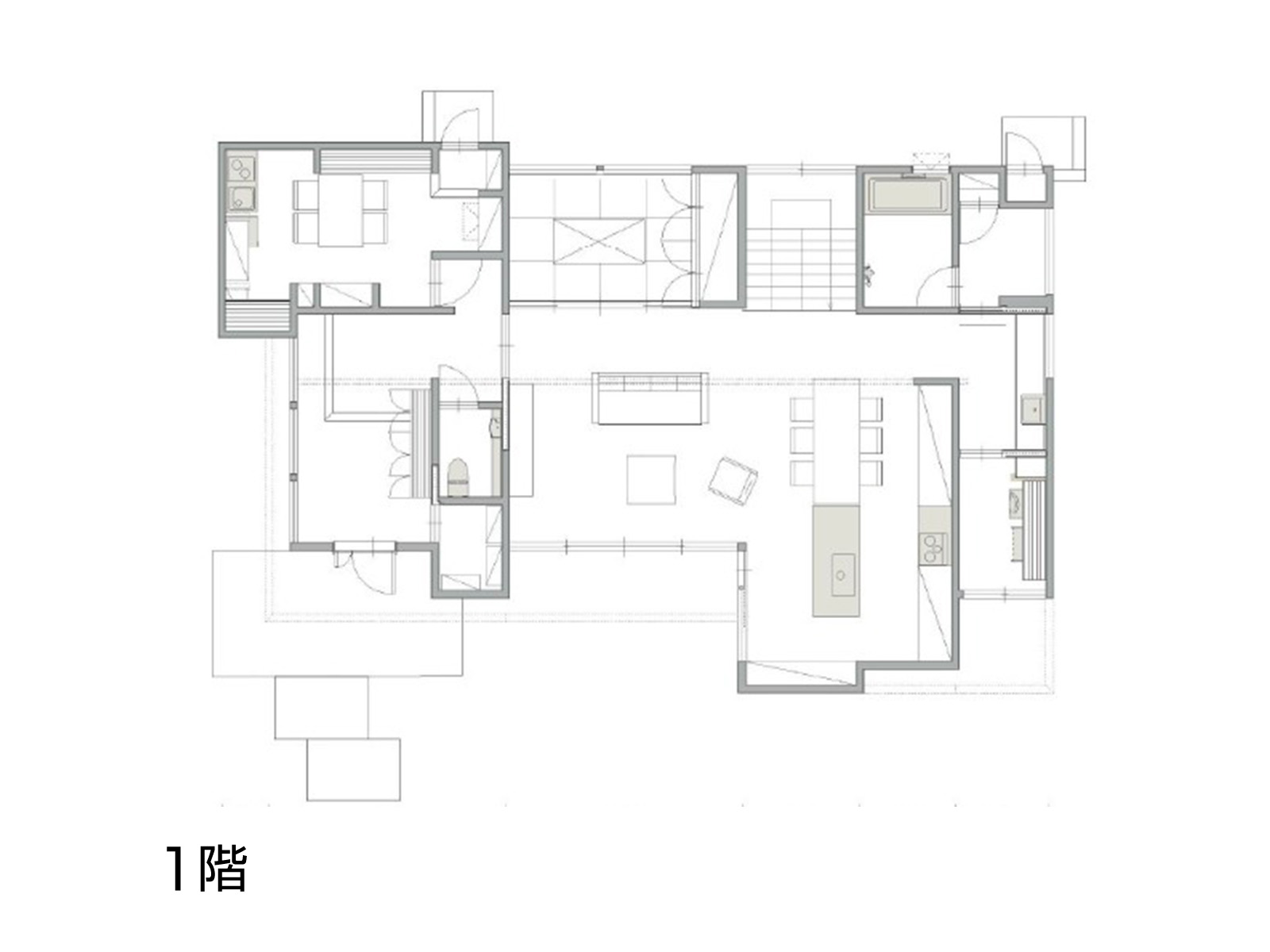 【花博第三】の間取り1F